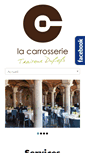 Mobile Screenshot of lacarrosserie.be